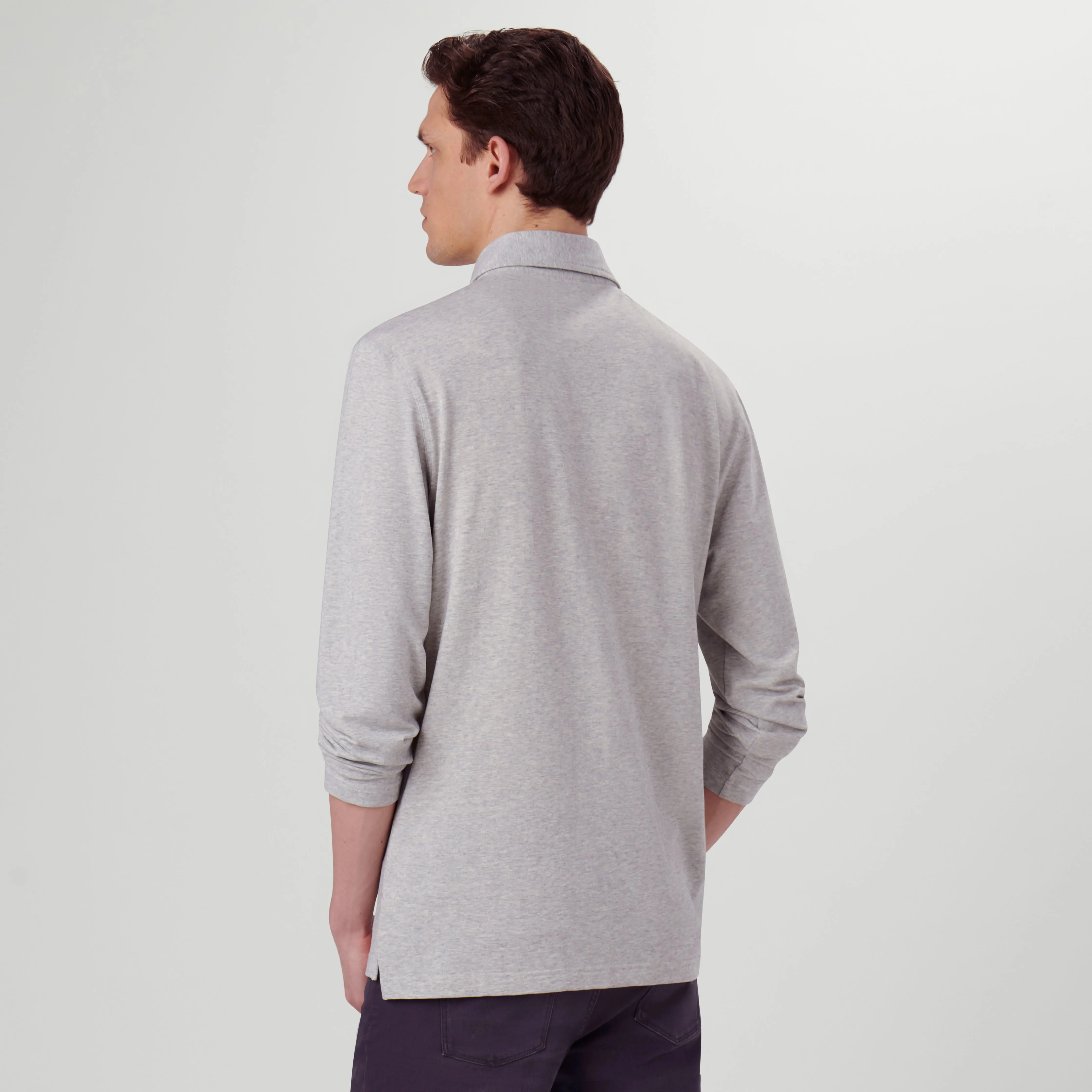 Long-sleeved Polo Shirt