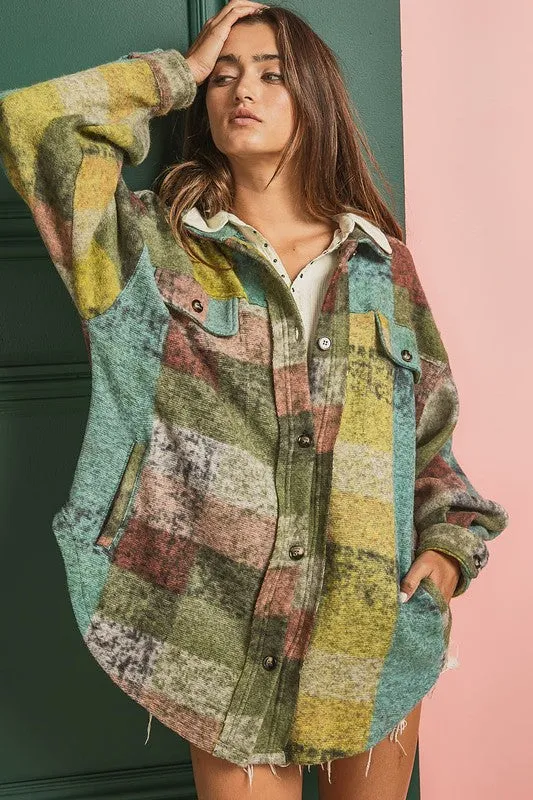 Loose Fit Shirt Jacket