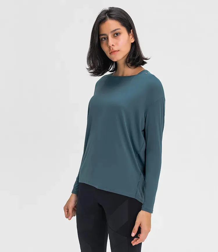 LOOSE FIT YOGA TOP