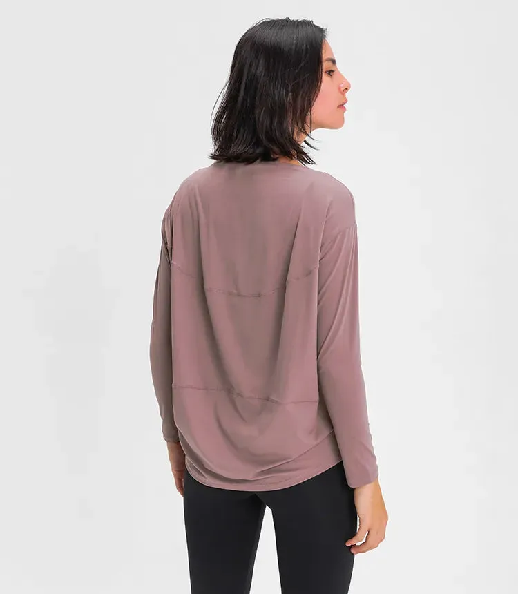 LOOSE FIT YOGA TOP