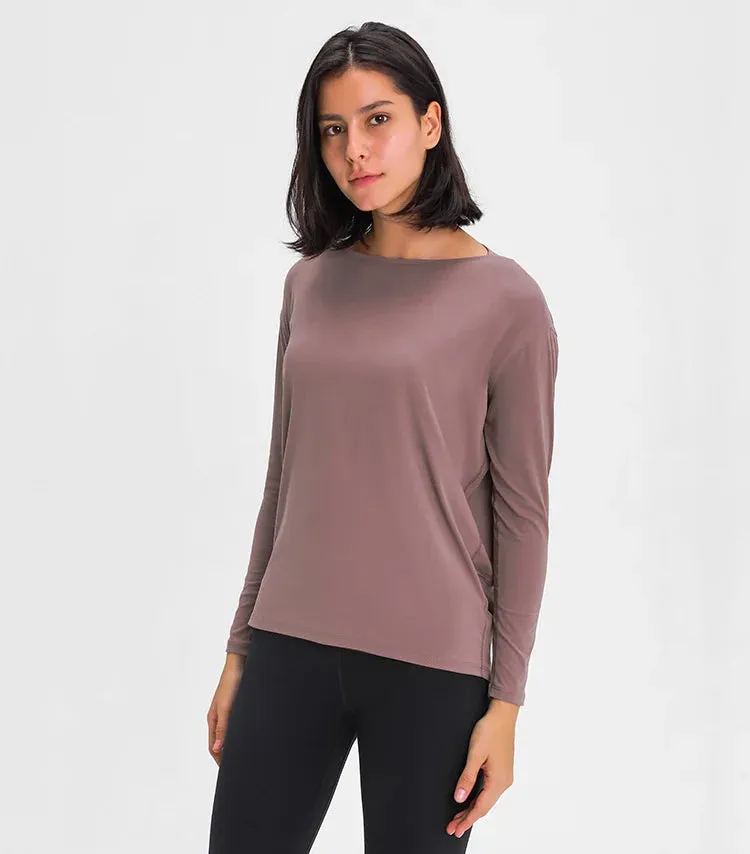 LOOSE FIT YOGA TOP