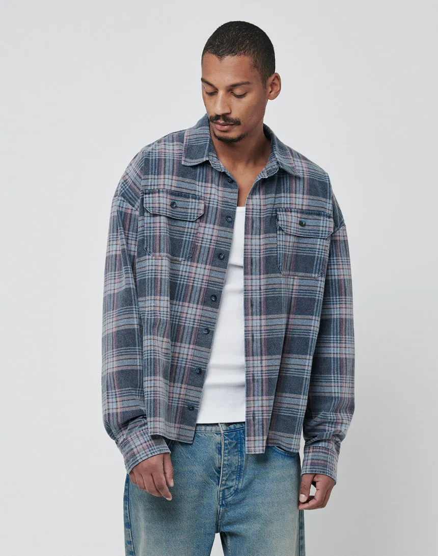 Loose Flannel Shirt