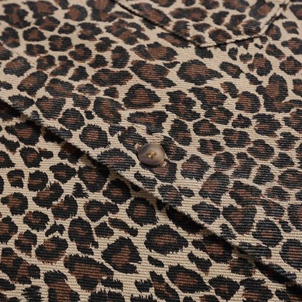 Loose Leopard Shirt