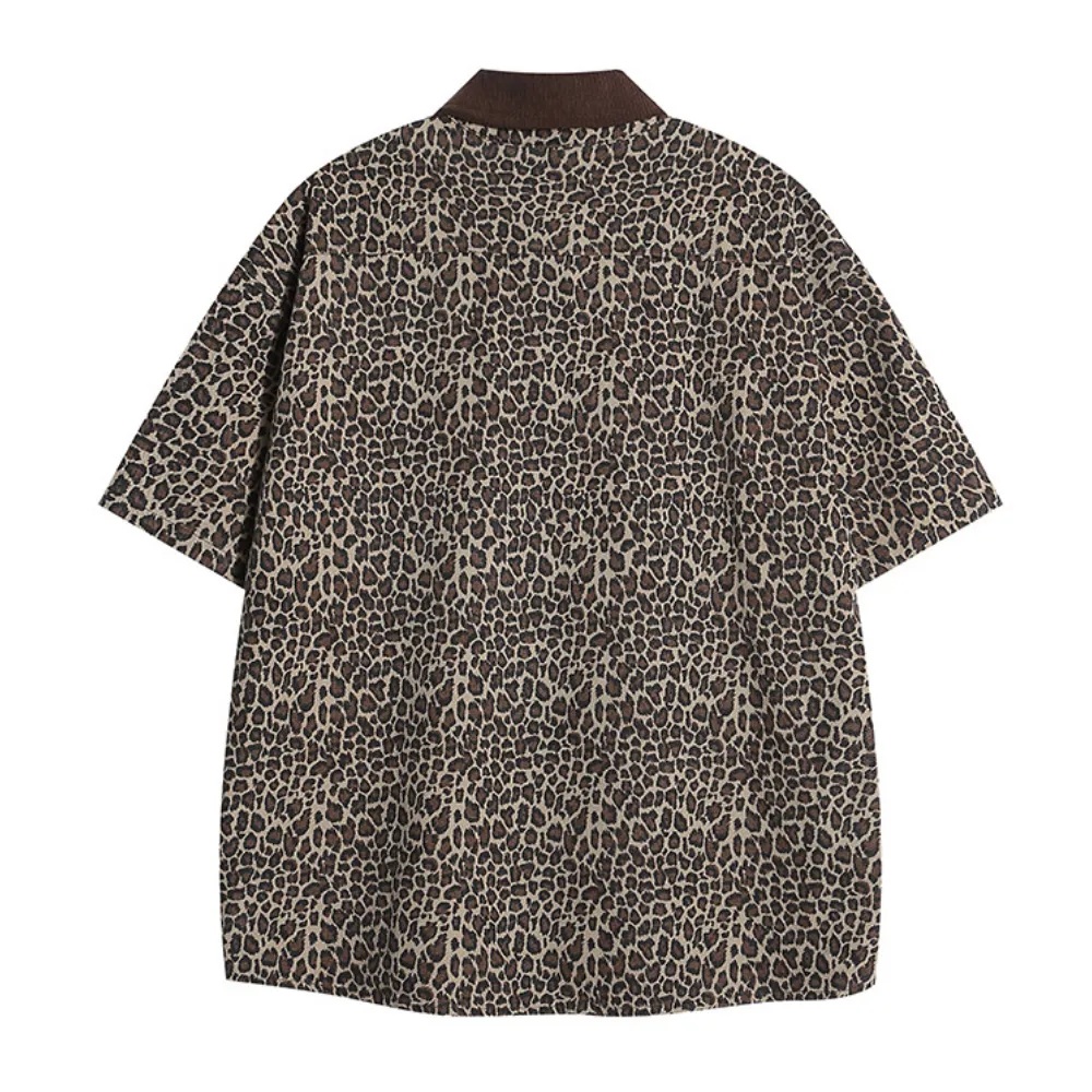 Loose Leopard Shirt