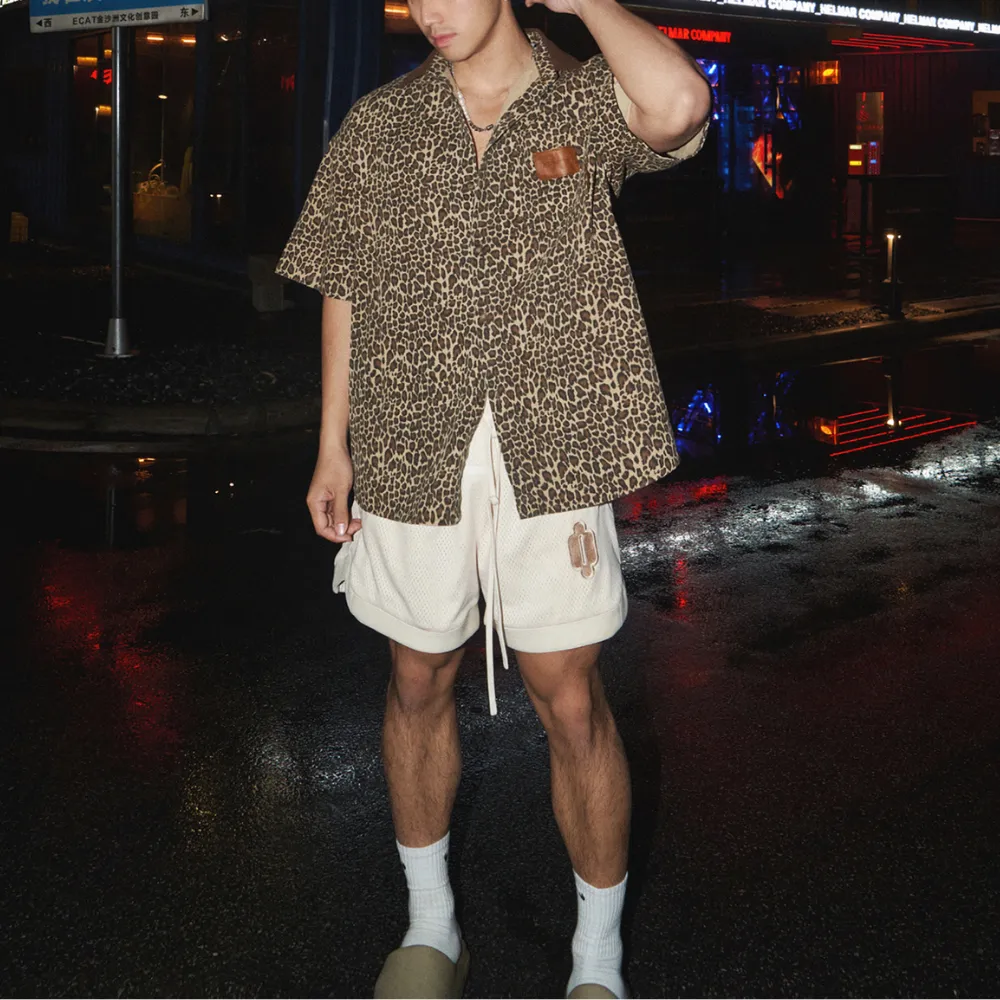 Loose Leopard Shirt