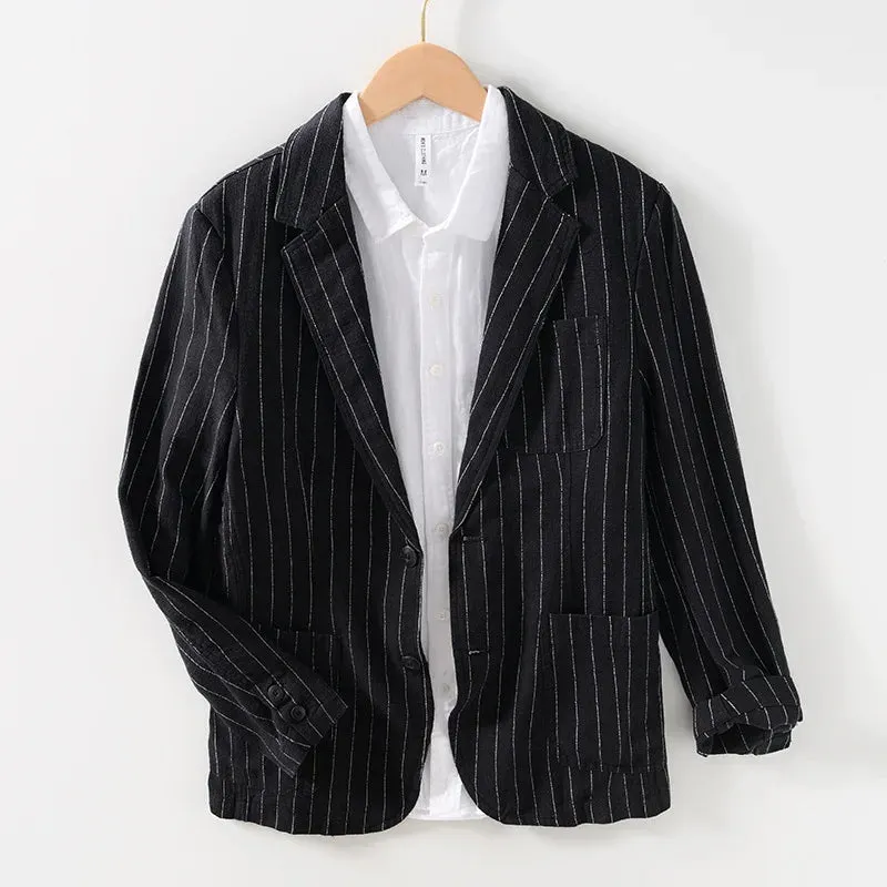 Lorenzo Premium Linen Blazer