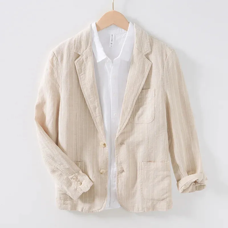 Lorenzo Premium Linen Blazer