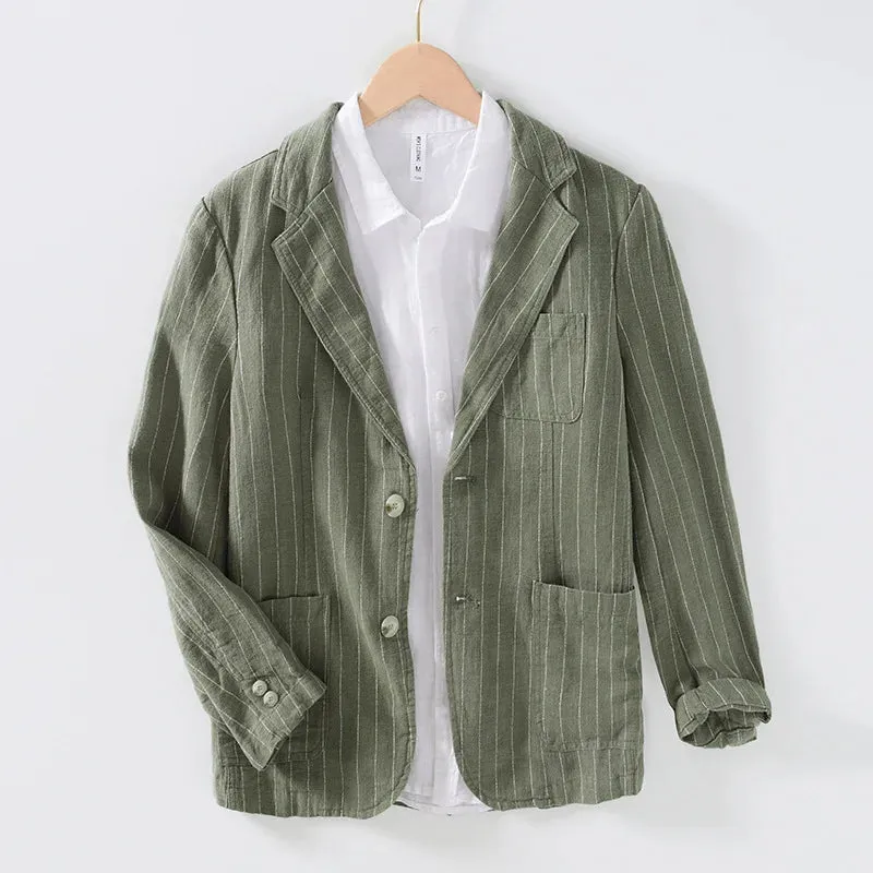 Lorenzo Premium Linen Blazer
