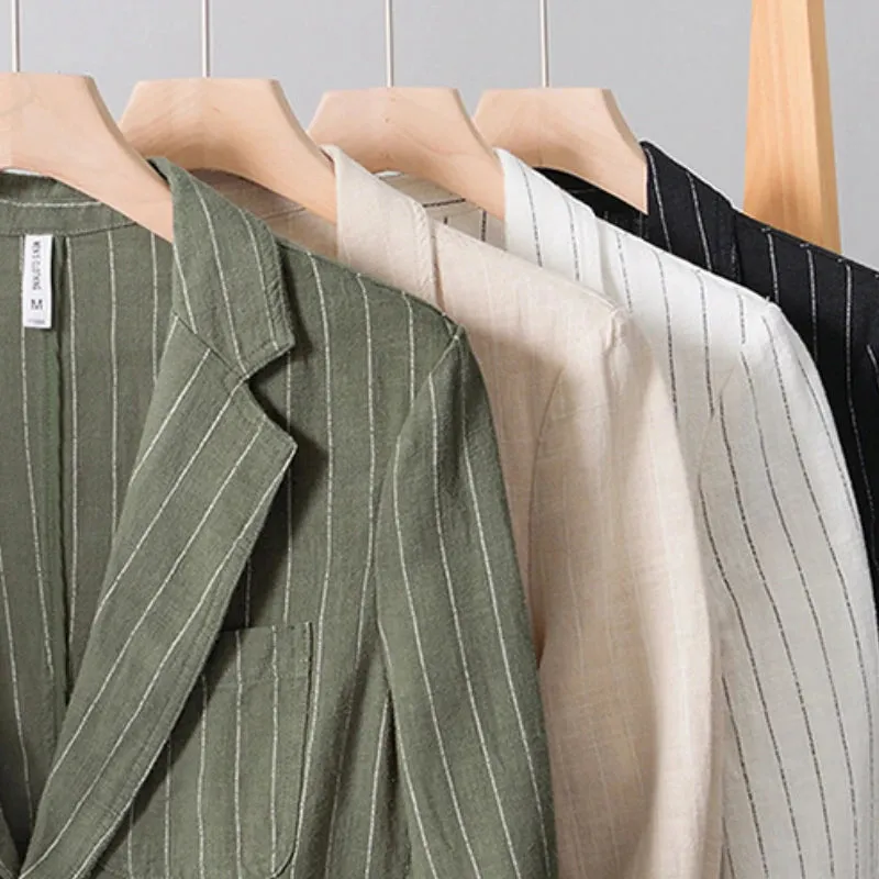 Lorenzo Premium Linen Blazer