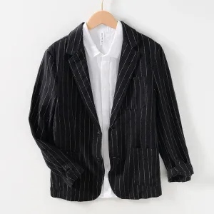 Lorenzo Premium Linen Blazer