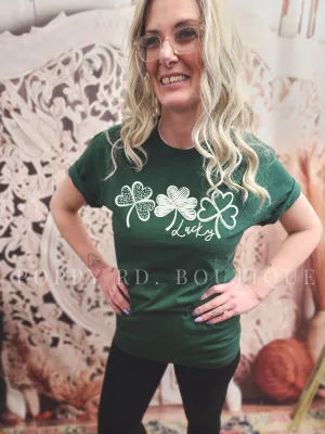 Lucky Clovers Graphic Tee * on sale