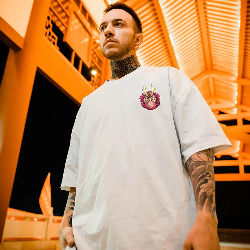 Lucky Daruma Samurai Loose Shirt