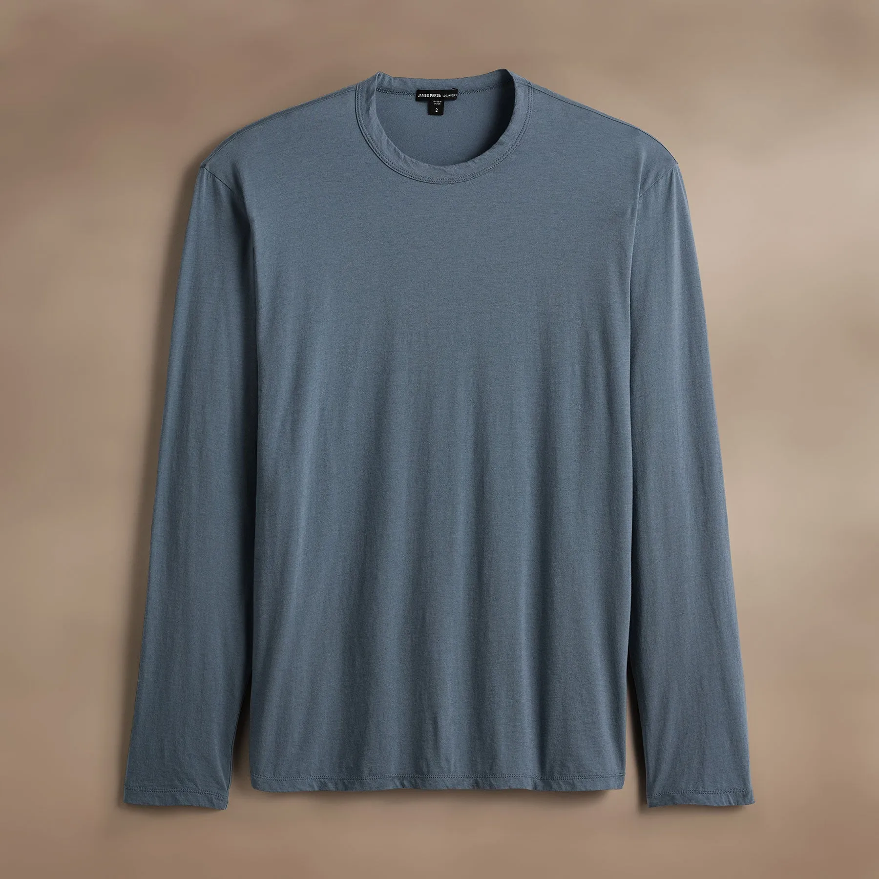 Luxe Lotus Jersey Crew - Cascade