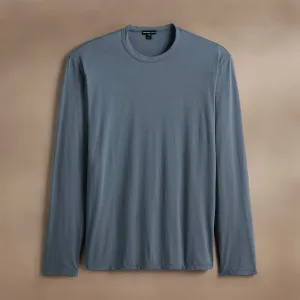 Luxe Lotus Jersey Crew - Cascade