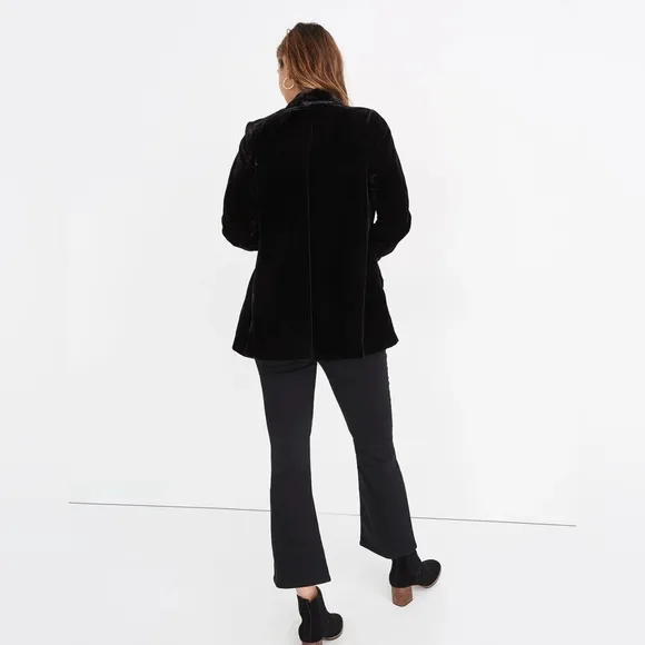 Madewell Velvet Dorset Blazer - Size L