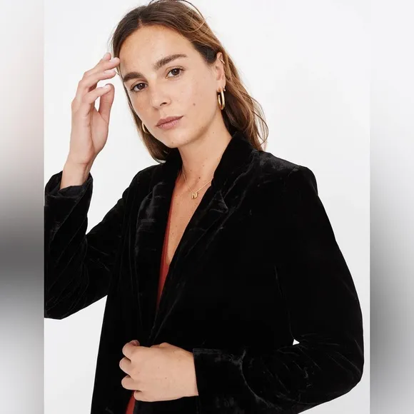 Madewell Velvet Dorset Blazer - Size L