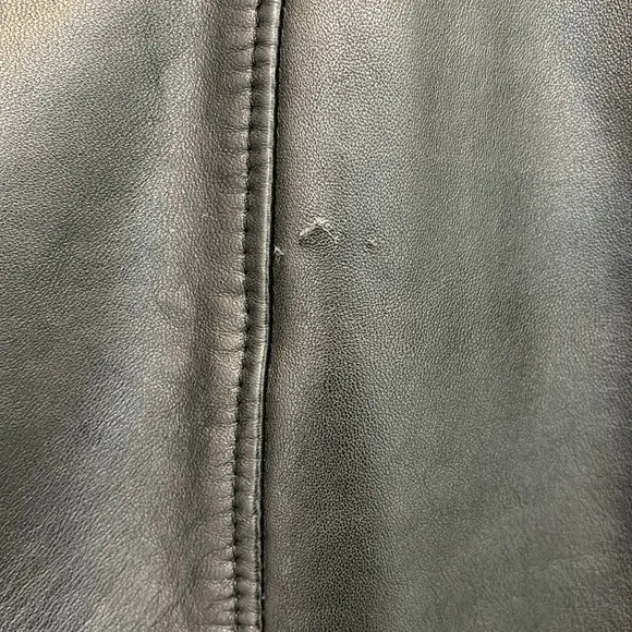 Mango Genuine Leather Jacket