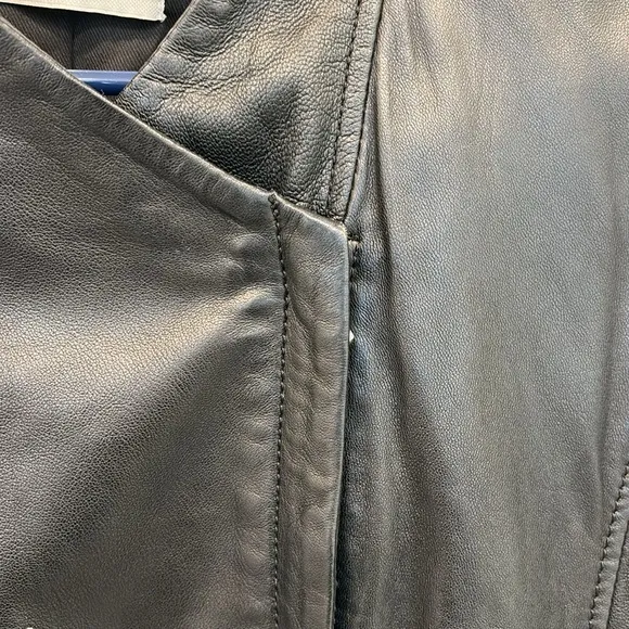 Mango Genuine Leather Jacket