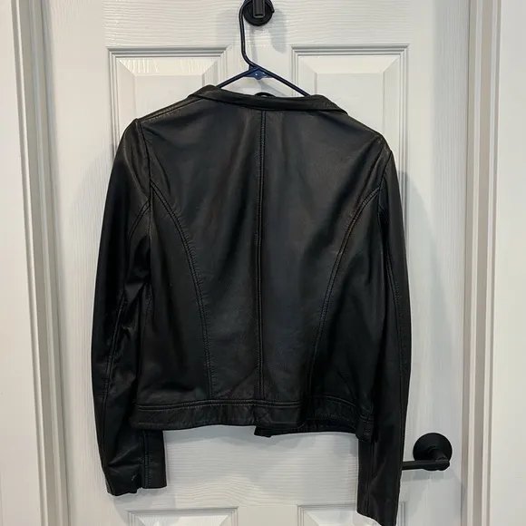 Mango Genuine Leather Jacket