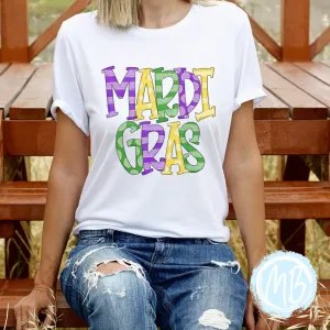 Mardi Gras Youth & Adult Tee