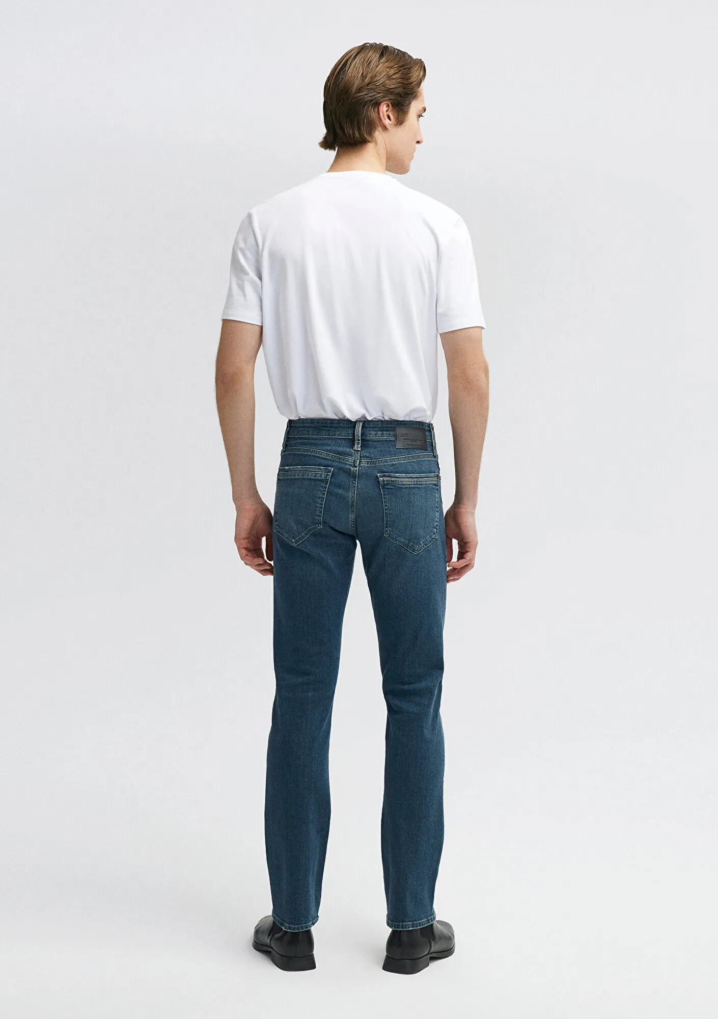 Martin Dark Used Mavi Black Jean Pants