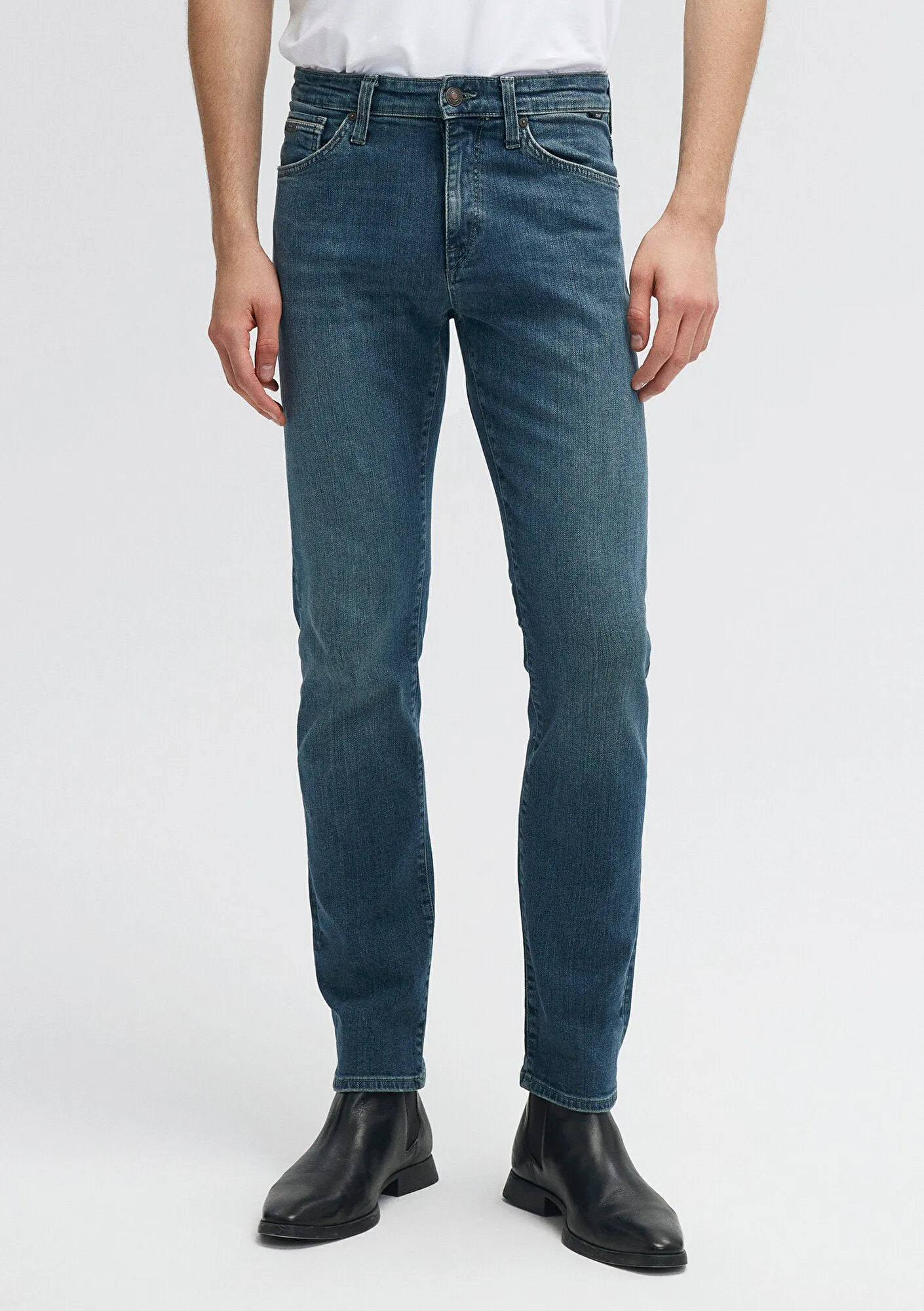 Martin Dark Used Mavi Black Jean Pants