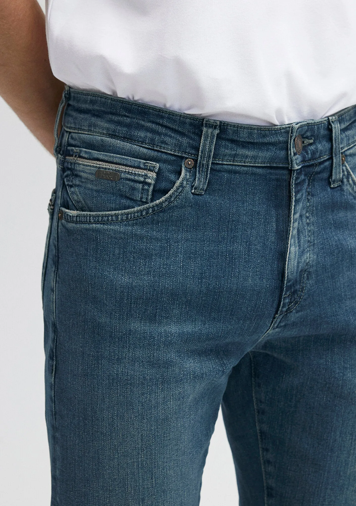 Martin Dark Used Mavi Black Jean Pants