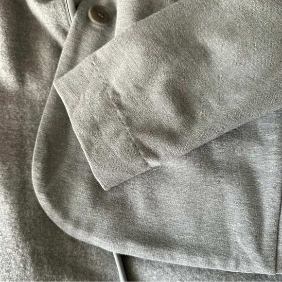 Max Mara Weekend Jersey Knit Blazer Jacket in Grey sz S