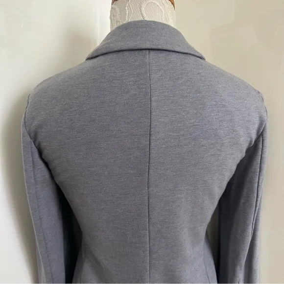 Max Mara Weekend Jersey Knit Blazer Jacket in Grey sz S