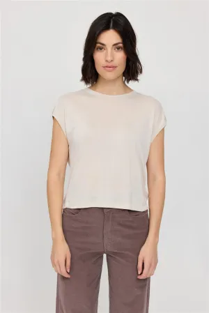 MAZINE Cropped T Loose Fit  moon