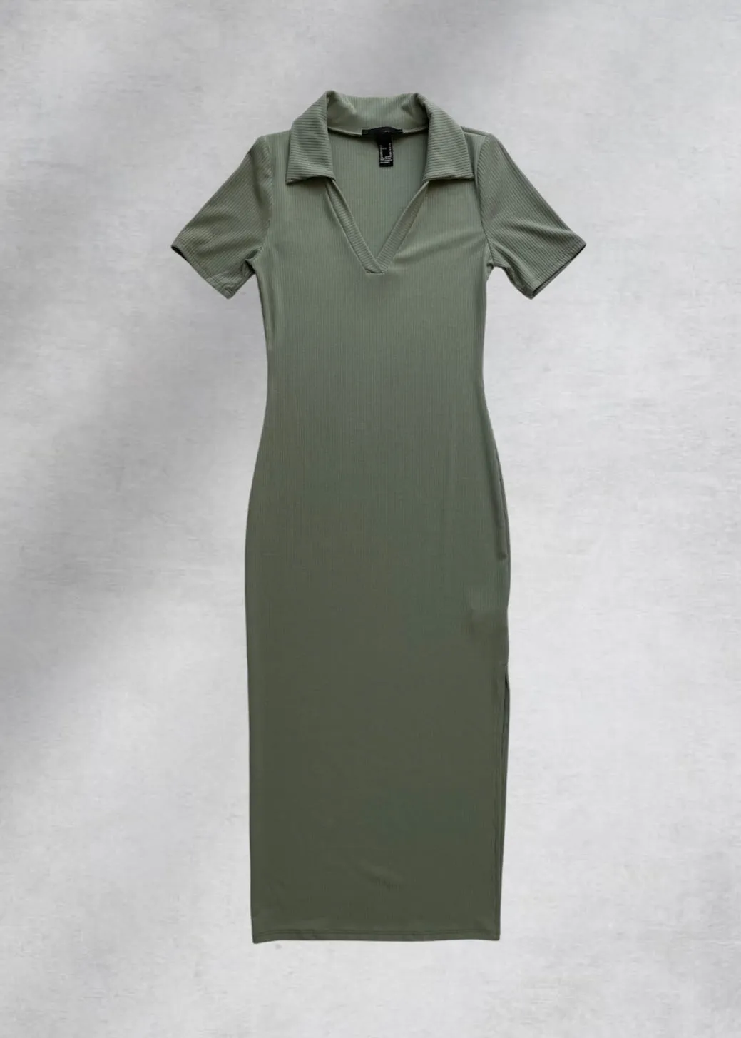 Meadow Polo Midi Dress - Sage