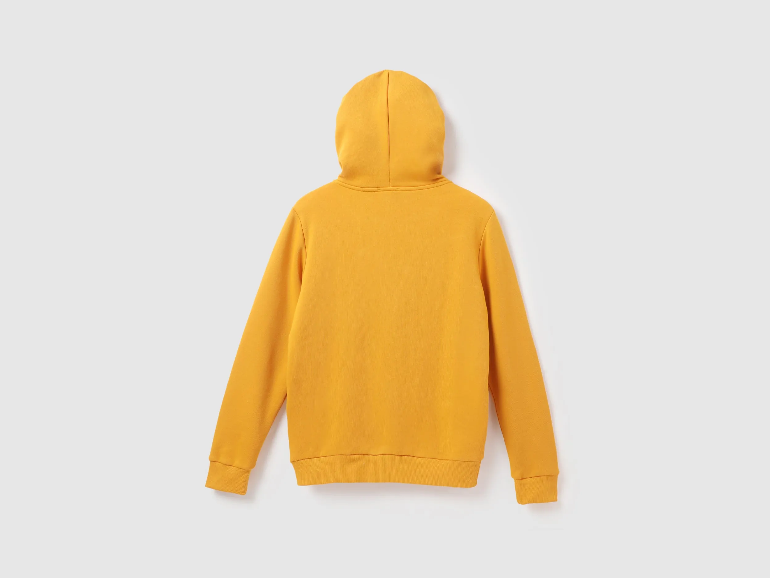 Men Solid Hooded Neck Sweatshirt