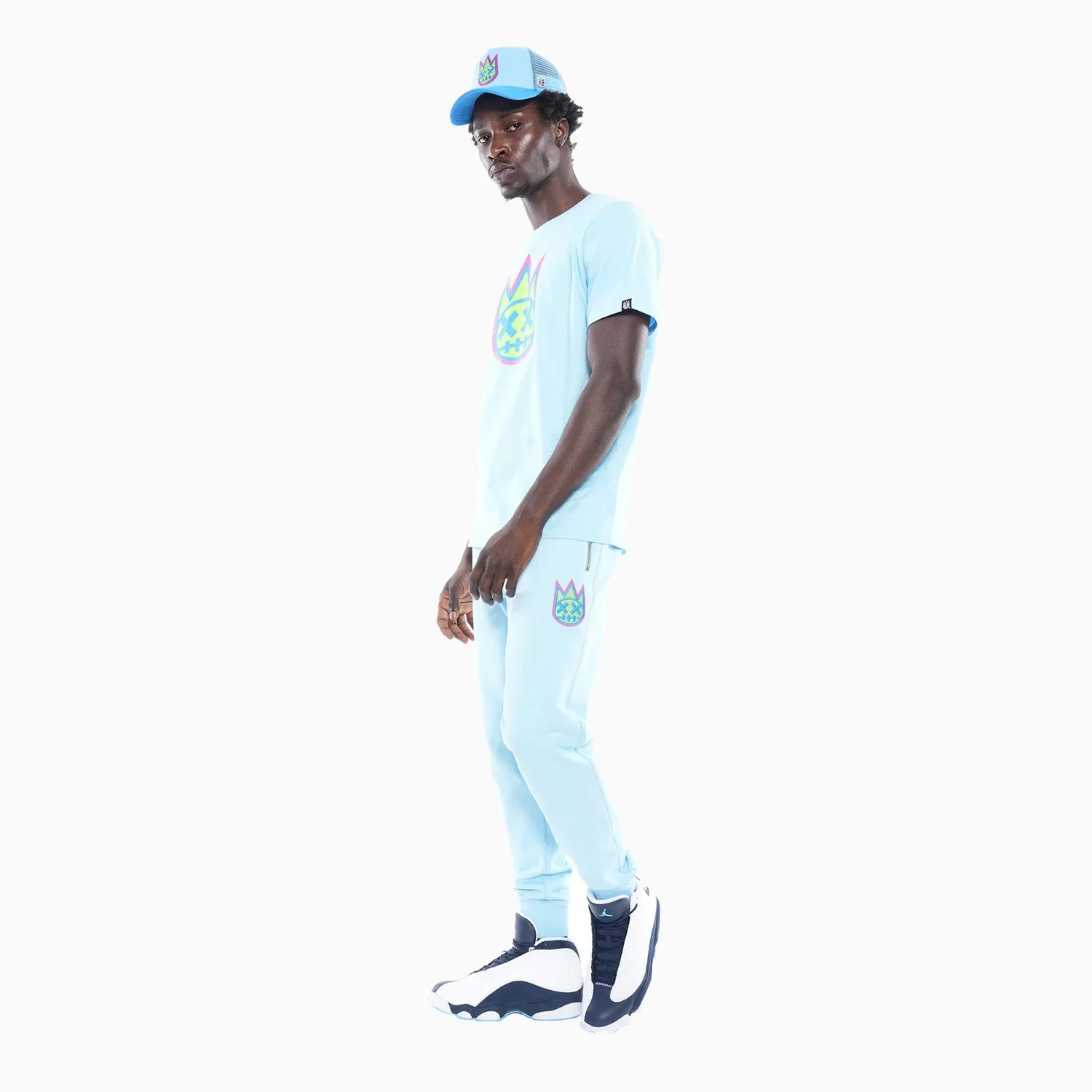 Men's 3D Clean Shimuchan Logo Crew Neck T-Shirt