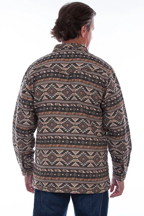 Men's Farthest Point Collection Jacket: Outdoor Aztec Southwest Shirt