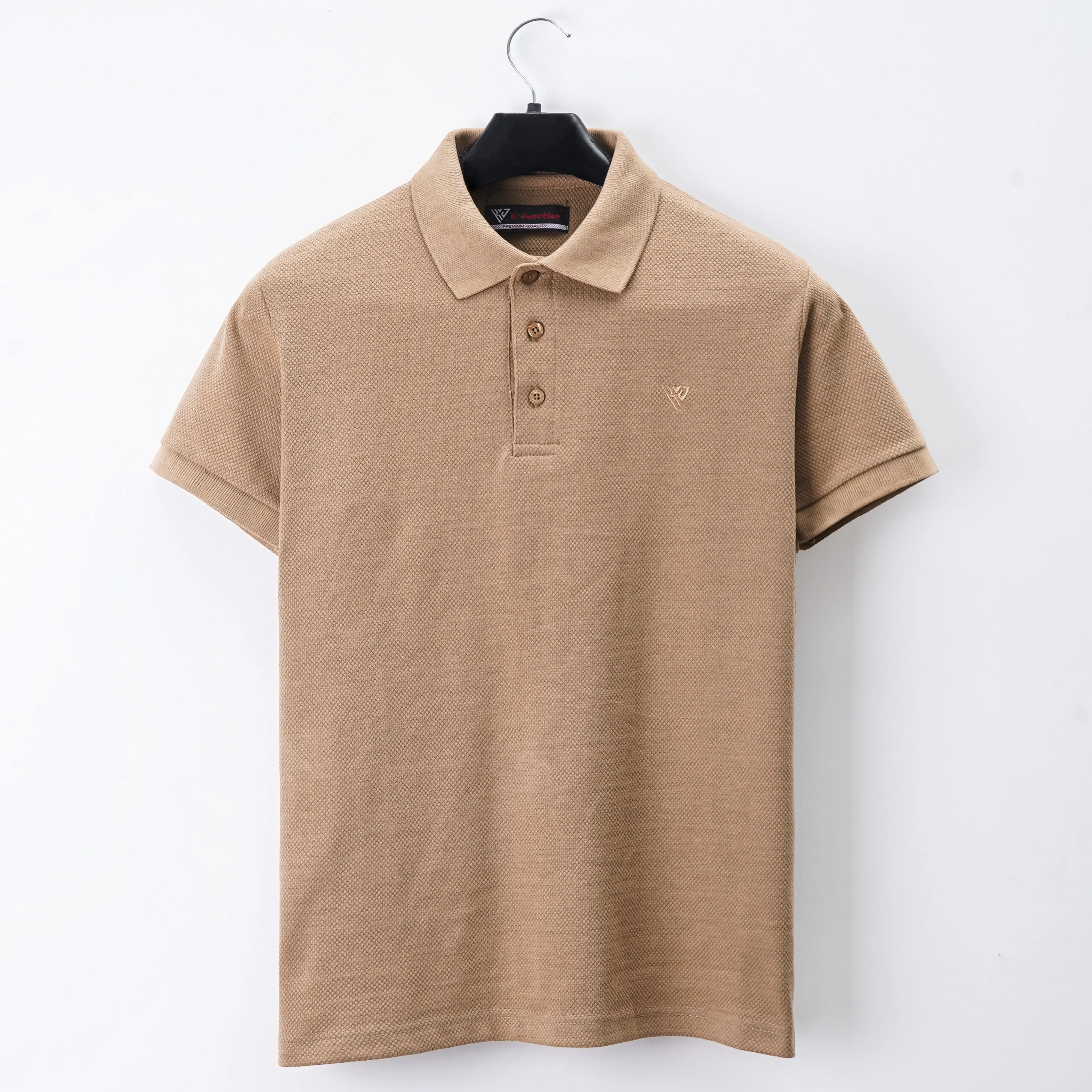 Men's Popcorn Half Sleeve Polo