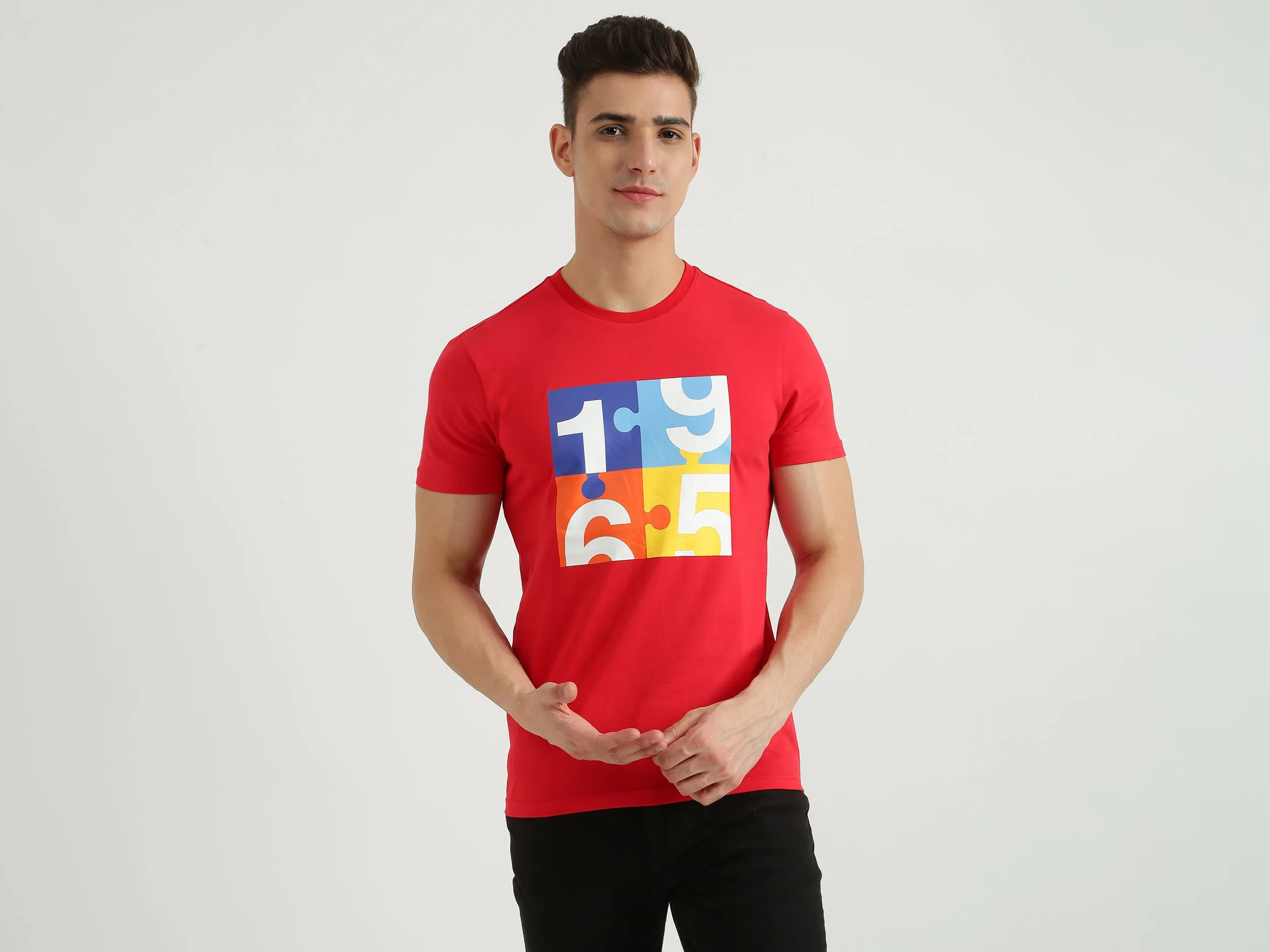 Mens Short Sleeve Printed T-Shirt