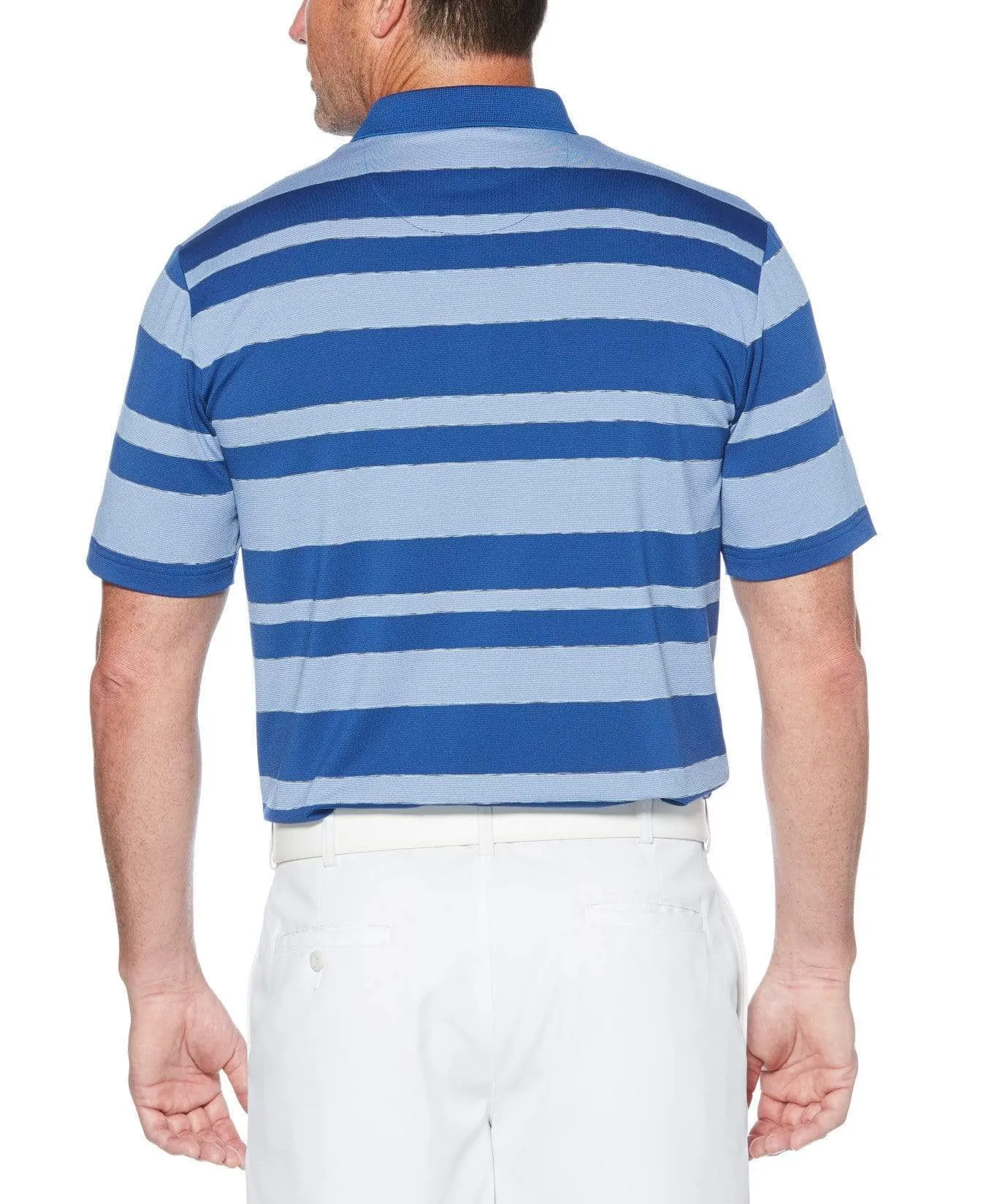 Mens Stripe Polo