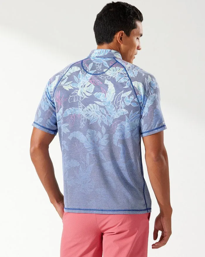 Men's Tommy Bahama | Boardwalk Fade IslandZone® Polo | Dark Blue Muse