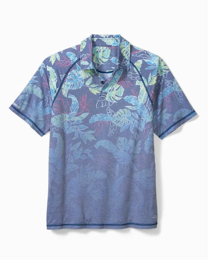 Men's Tommy Bahama | Boardwalk Fade IslandZone® Polo | Dark Blue Muse