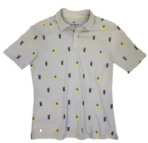 Men's Tommy Bahama | Pineapple Power Polo | Light Sky