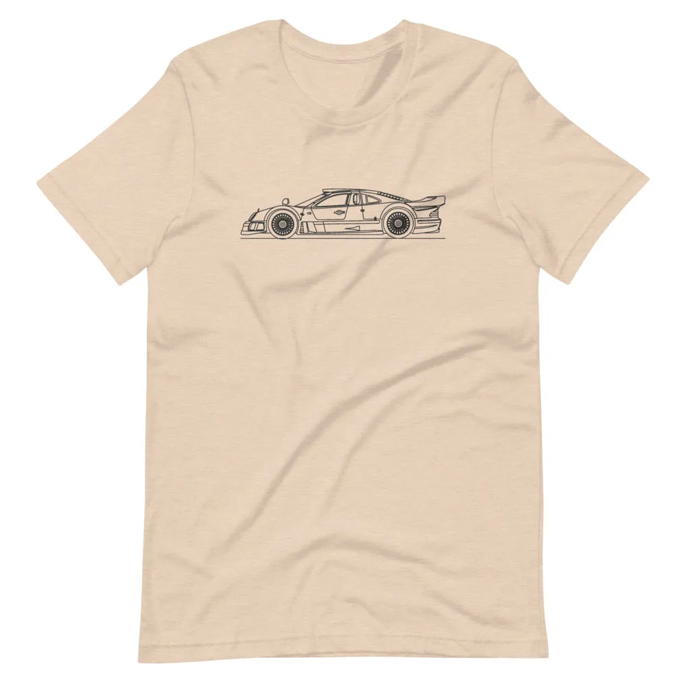 Mercedes-Benz CLK-GTR silhouette t-shirt