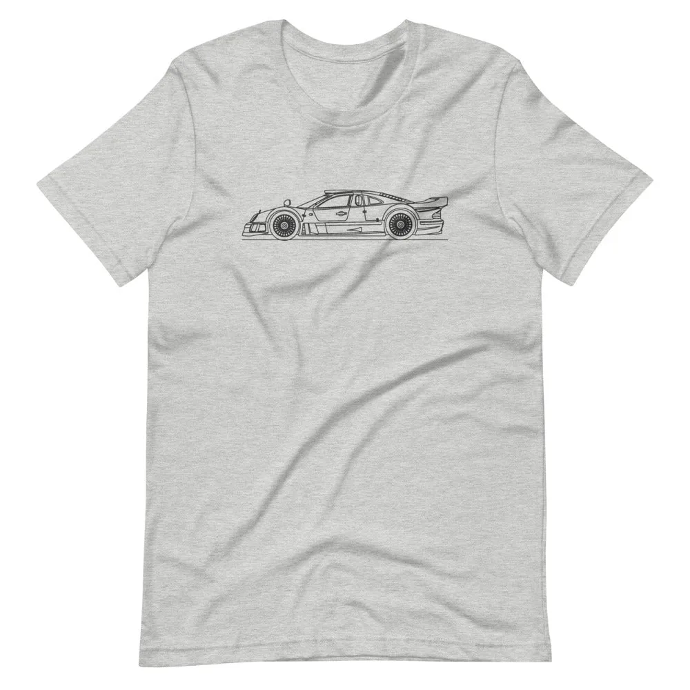 Mercedes-Benz CLK-GTR silhouette t-shirt