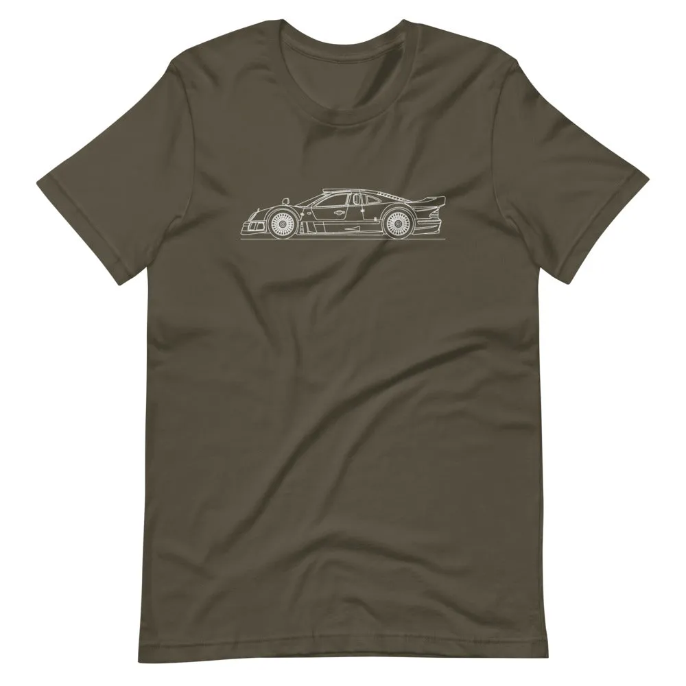 Mercedes-Benz CLK-GTR silhouette t-shirt