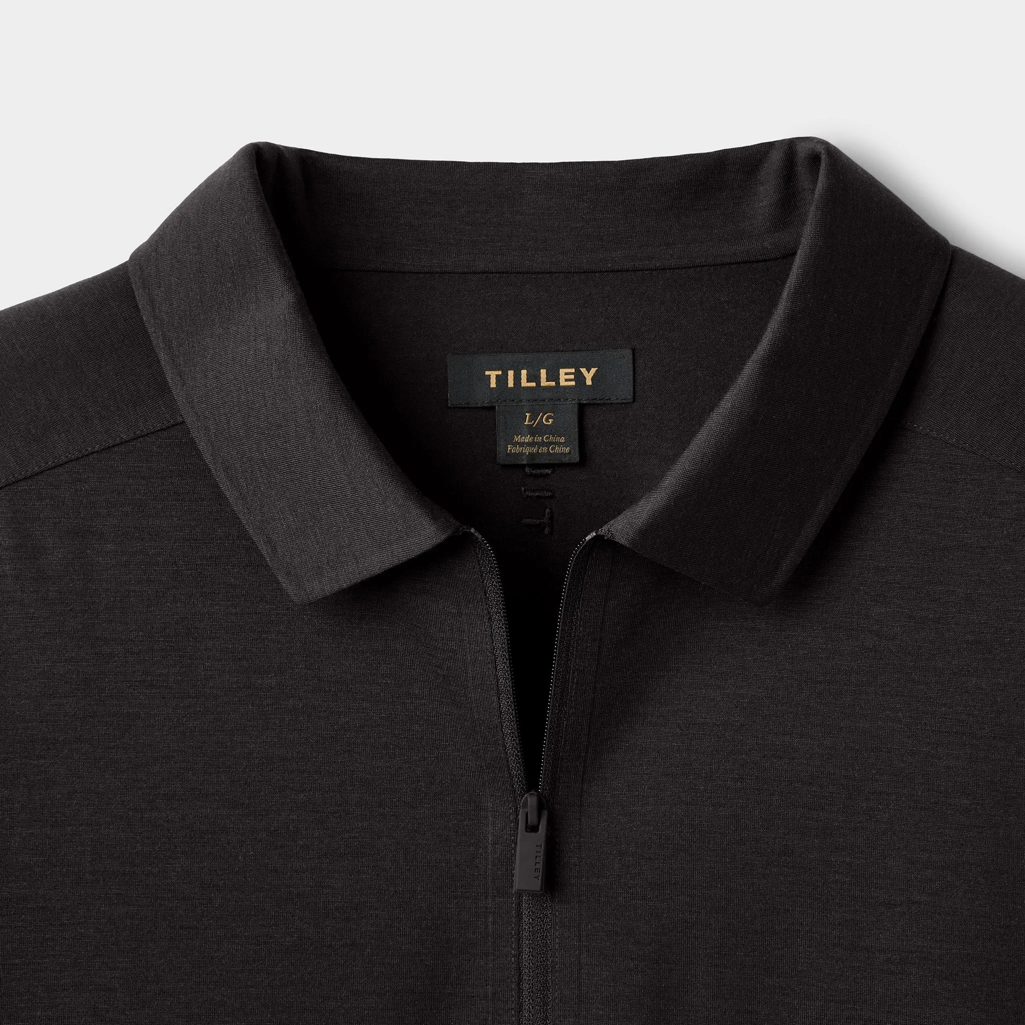 Merino LS Zip Polo