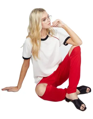 Michael Lauren Pep Raglan Tee