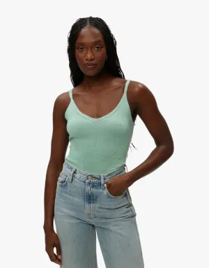 Michael Stars Nomi Sweater Camisole in Sea Foam