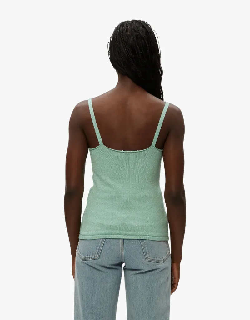 Michael Stars Nomi Sweater Camisole in Sea Foam