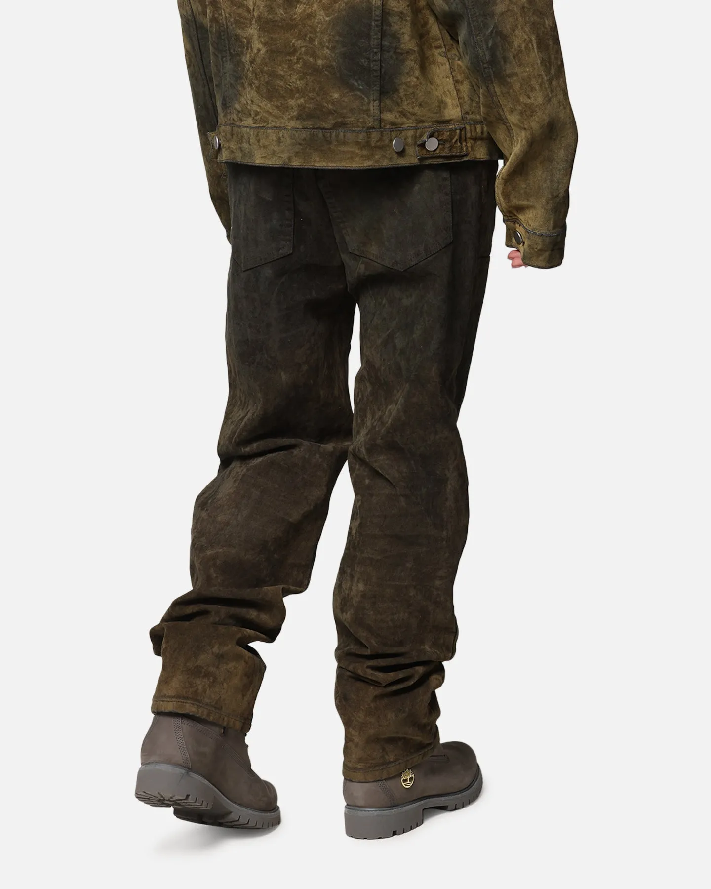 MNML V712 SL3 Suede Pants Olive/Black