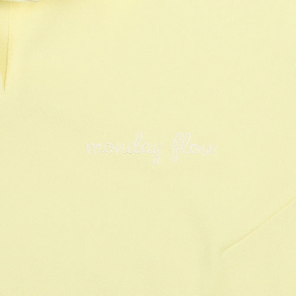 Monday Flow Women's Match Point Collar Top - Lemon