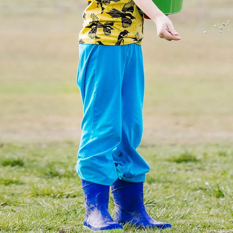 More Than A Fling by DUNS Baggy Pants - Blue Atoll